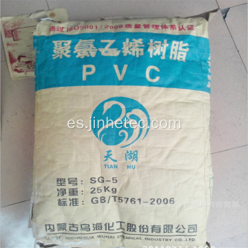 Resina de PVC de cloruro de polivinilo SG5